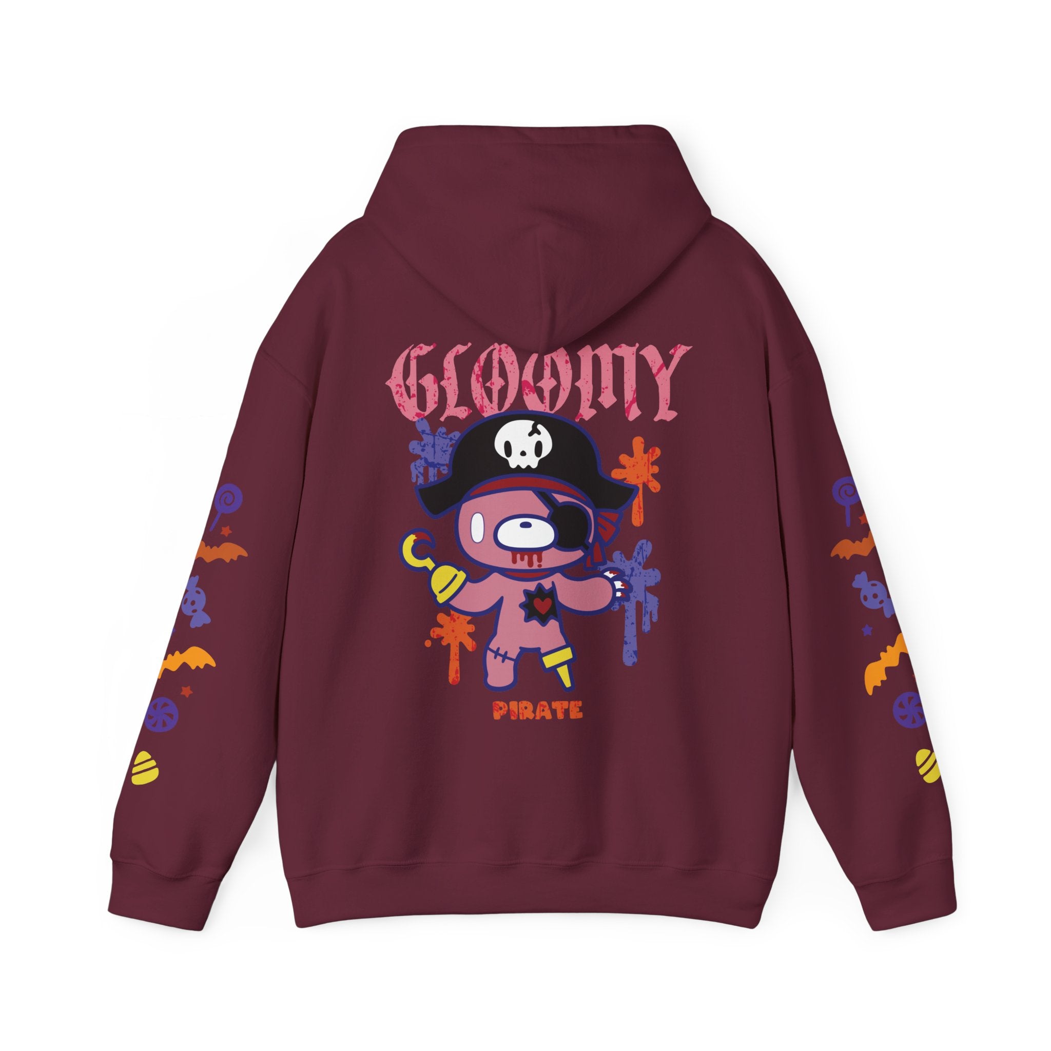 Halloween Pirate Gloomy Bear Hoodie